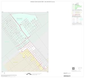 2000 Census County Block Map: Galveston County, Inset D01