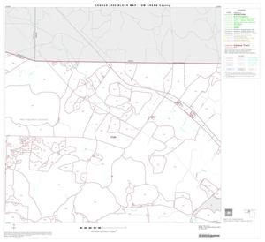 Primary view of 2000 Census County Block Map: Tom Green County, Block 2
