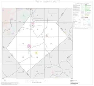 2000 Census County Block Map: Wilson County, Index