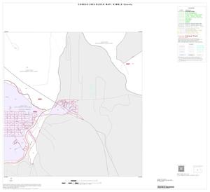 2000 Census County Block Map: Kimble County, Inset A06