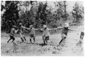Photograph: [Children playing a game]