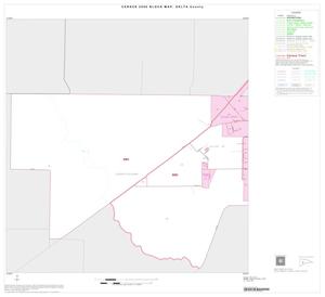 2000 Census County Block Map: Delta County, Inset A01