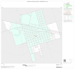 2000 Census County Block Map: Hardeman County, Inset D01