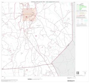 Primary view of object titled '2000 Census County Block Map: San Augustine County, Block 4'.