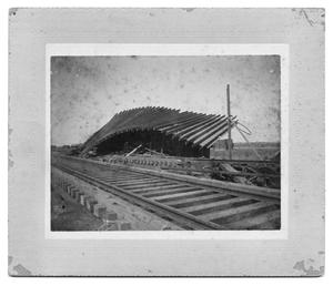 [Photograph of G.H. & H. Track in Galveston After 1900 Flood]