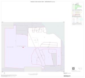 2000 Census County Block Map: Henderson County, Inset A01