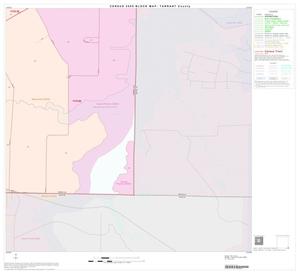 2000 Census County Block Map: Tarrant County, Block 100