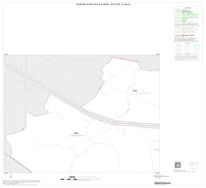 2000 Census County Block Map: Sutton County, Inset A01