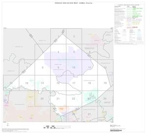 2000 Census County Block Map: Comal County, Index