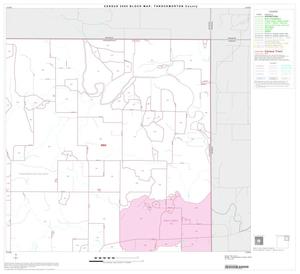 Primary view of object titled '2000 Census County Block Map: Throckmorton County, Block 3'.