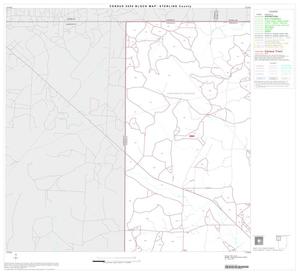 Primary view of object titled '2000 Census County Block Map: Sterling County, Block 1'.