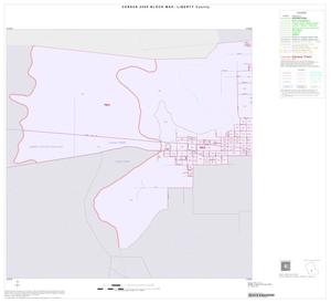 2000 Census County Block Map: Liberty County, Inset G01