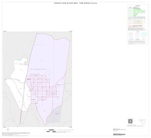2000 Census County Block Map: Tom Green County, Inset F01