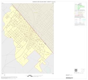 2000 Census County Block Map: DeWitt County, Inset A01