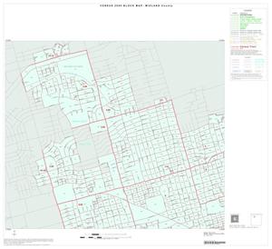 Primary view of object titled '2000 Census County Block Map: Midland County, Inset B01'.