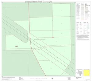 Primary view of object titled '2010 Census County Block Map: Tarrant County, Inset O01'.