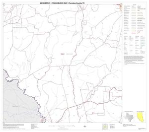 2010 Census County Block Map: Cherokee County, Block 14