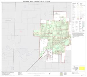 2010 Census County Block Map: Deaf Smith County, Inset A01