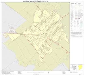 2010 Census County Block Map: Calhoun County, Inset A01