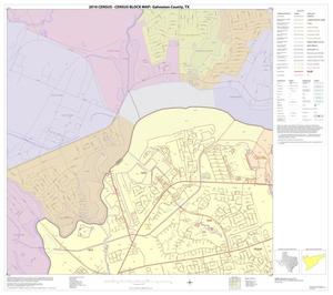 Primary view of object titled '2010 Census County Block Map: Galveston County, Block 4'.