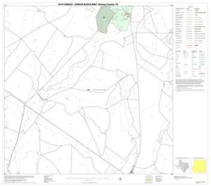 Primary view of object titled '2010 Census County Block Map: Kinney County, Block 19'.