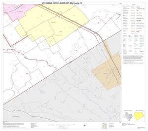 Primary view of object titled '2010 Census County Block Map: Ellis County, Block 27'.