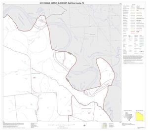 Primary view of object titled '2010 Census County Block Map: Red River County, Block 7'.