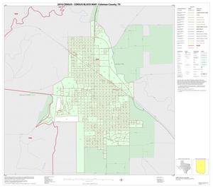 2010 Census County Block Map: Coleman County, Inset C01