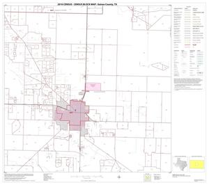Primary view of object titled '2010 Census County Block Map: Gaines County, Block 8'.