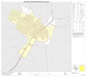 Primary view of object titled '2010 Census County Block Map: Runnels County, Inset D01'.