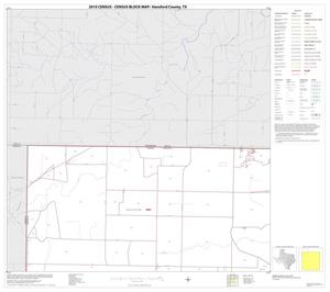 Primary view of object titled '2010 Census County Block Map: Hansford County, Block 1'.