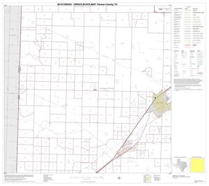 Primary view of object titled '2010 Census County Block Map: Parmer County, Block 4'.