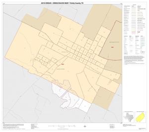 2010 Census County Block Map: Trinity County, Inset A01