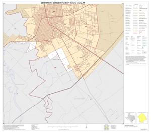 2010 Census County Block Map: Victoria County, Inset A02