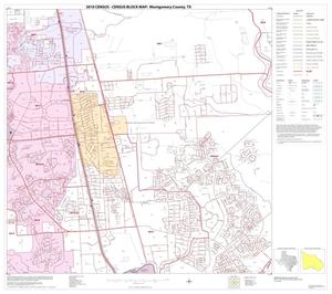 2010 Census County Block Map: Montgomery County, Block 38