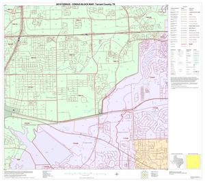 2010 Census County Block Map: Tarrant County, Block 38
