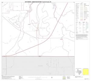 2010 Census County Block Map: Tarrant County, Block 58