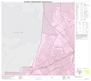 Primary view of object titled '2010 Census County Block Map: Tom Green County, Inset E01'.