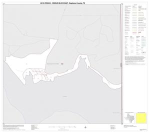 Primary view of object titled '2010 Census County Block Map: Stephens County, Inset A01'.
