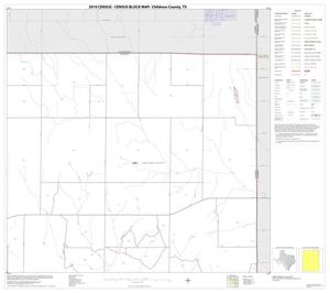 Primary view of object titled '2010 Census County Block Map: Childress County, Block 3'.