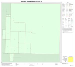 Primary view of object titled '2010 Census County Block Map: Lynn County, Inset A01'.