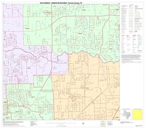 2010 Census County Block Map: Tarrant County, Block 14