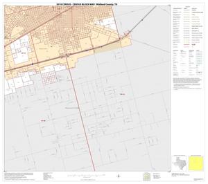 Primary view of object titled '2010 Census County Block Map: Midland County, Inset A04'.