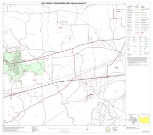 Primary view of object titled '2010 Census County Block Map: Harrison County, Block 12'.