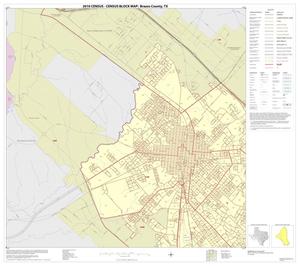 Primary view of object titled '2010 Census County Block Map: Brazos County, Inset A01'.