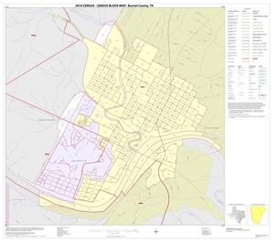 2010 Census County Block Map: Burnet County, Inset J01