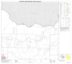 Primary view of object titled '2010 Census County Block Map: Hardeman County, Block 6'.