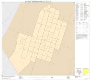 2010 Census County Block Map: Upshur County, Inset A01