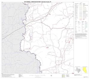 2010 Census County Block Map: Cherokee County, Block 9