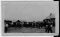 Thumbnail image of item number 1 in: '[Denton Experimental Station Barbeque, 1926]'.
